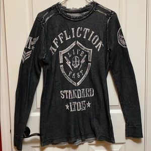 Reversible Men’s Affliction Thermal from Buckle